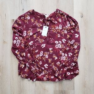 LUCKY BRAND Long Sleeve Blouse